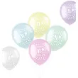 balony happy birthday 11th bday mix folat 13 6 szt