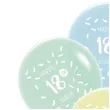 balony happy birthday 18th bday mix folat 13 6 szt