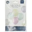 balony happy birthday 2th bday mix folat 13 6 szt