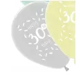 balony happy birthday 30th bday mix folat 13 6 szt