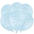 balony happy birthday baby boy pastel niebieski 12 strong 50 szt