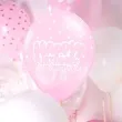 balony happy birthday baby girl pastel rozowy 12 strong 50 szt
