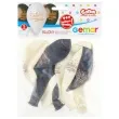 balony happy birthday biale czarne gemar 13 5 szt