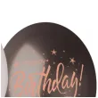 balony happy birthday biale czarne gemar 13 5 szt