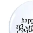 balony happy birthday bialy qualatex 11 25 szt
