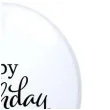 balony happy birthday bialy qualatex 11 25 szt