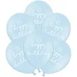 balony happy birthday blekitne 12 strong 6 szt
