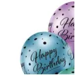 balony happy birthday blyszczace mix belbal 12 6 szt