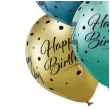 balony happy birthday blyszczace mix belbal 12 6 szt