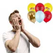 balony happy birthday formula 1 mix partydeco 12 6 szt