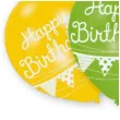 balony happy birthday girlandy mix amscan 11 6 szt