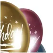 balony happy birthday metaliczne gemar 13 5 szt