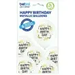 balony happy birthday metalik perlowy belbal 12 6 szt