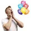 balony happy birthday pastel mix qualatex 11 6szt