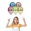 balony happy birthday platynowa mieszanka mix godan 12 5 szt