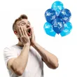 balony happy birthday rekin niebieskie belbal 12 6 szt