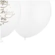 balony happy birthday to you bialo zloty mix partydeco 12 6 szt