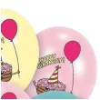 balony happy birthday torciki mix amscan 11 6 szt