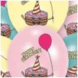 balony happy birthday torciki mix amscan 11 6 szt