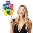 balony happy birthday transparentny mix belbal 12 6 szt