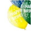 balony happy birthday transparentny mix belbal 12 6 szt