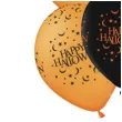balony happy halloween pomaranczowe partypal 12 6 szt