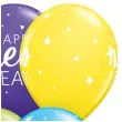 balony happy new year mix qualatex 11 25 szt