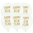 balony happy new year pastel bialy strong 12 50 szt