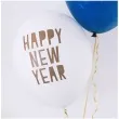 balony happy new year pastel bialy strong 12 6 szt