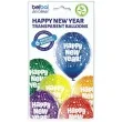 balony happy new year pastel mix belbal 12 6 szt