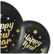 balony happy new year zloto czarne partypal 12 5 szt