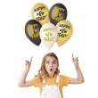 balony happy new year zloty mix gemar 13 5 szt