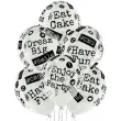 balony hashtag przezroczyste belbal 12 6 szt