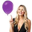 balony helium formula fioletowe jasne pastel godan 10 100 szt