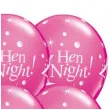 balony hen night wieczor panienski fuksja 12 6 szt
