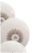 balony hostia ihs zlota biale jix 12 6 szt