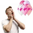 balony its a girl kropki rozowy gemar 13 5 szt