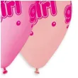balony its a girl kropki rozowy gemar 13 5 szt