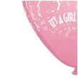 balony its a girl rozowe qualatex 11 50 szt