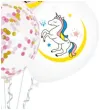 balony jednorozce z konfetti mix partypal 12 10 szt