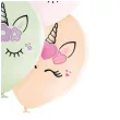 balony jednorozec mix belbal 12 6 szt
