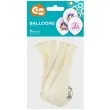 balony jednorozec na 3 urodziny pastel bialy godan 12 5 szt
