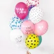 balony jednorozec pastel bialy 12 partydeco 50 szt