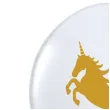 balony jednorozec transparentne qualatex 11 25 szt