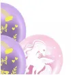 balony jednorozec unicorn rozowo fioletowy pastel procos 11 8 szt