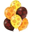 balony jesienne liscie mix belbal 12 6 szt