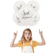 balony just married biale dekoracje polska 12 5 szt