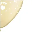balony just married hearts kosc sloniowa metalik qualatex 11 25 szt