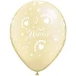 balony just married hearts kosc sloniowa metalik qualatex 11 25 szt