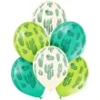 balony kaktus pastel mix belbal 12 6 szt